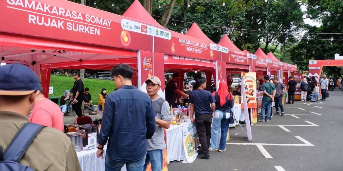 Bandung Seuhah Festival 2024 dorong UMKM Kota Bandung.(FOTO: Humas Pemkot Bandung)