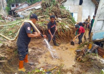 Bencana tanah longsor di Sukabumi, awal November 2024.(Foto:Istimewa).