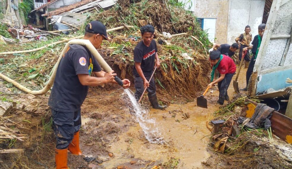 Bencana tanah longsor di Sukabumi, awal November 2024.(Foto:Istimewa).