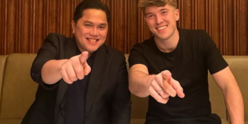 Erick Thohir dan Ole Romeny