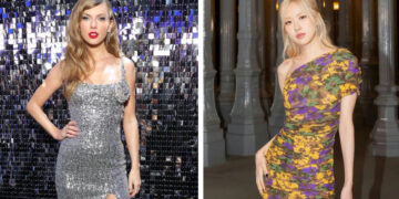 Taylor Swift dan Rose BLACKPINK. (foto: istimewa)