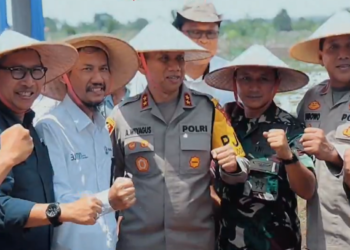 Kapolda Jawa Barat Irjen Pol Akhmad Wiyagus, meluncurkan Gugus Tugas Polri. Gugus tugas ini untuk mendukung program ketahanan pangan nasional.