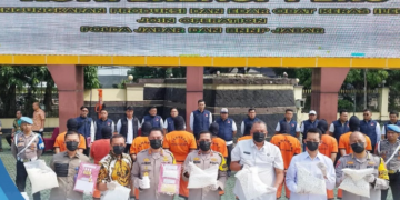 Polda Jabar ungkap kasus narkoba. (FOTO: Istimew)