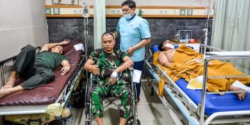 Korban luka-luka kecelakaan beruntun di Tol Cipularang KM 92, dirawat di Rumah Sakit Abdul Radjak, Purwakarta (Foto:Istimewa).