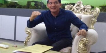 Cabup Indramayu nomor urut 2 Lucky Hakim. (Foto: Satujabar.com)