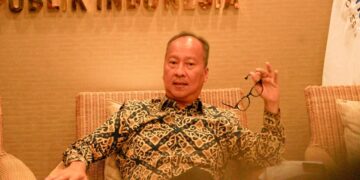 Menteri Perindustrian Agus Gumiwang Kartasasmita