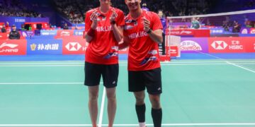 Pasangan ganda campuran Indonesia, Dejan Ferdinansyah dan Gloria Emanuelle Widjaja (6), berhasil meraih kemenangan meyakinkan atas pasangan Jesper Toft dan Amalie Magelund dari Denmark dengan skor 21-15, 21-11.