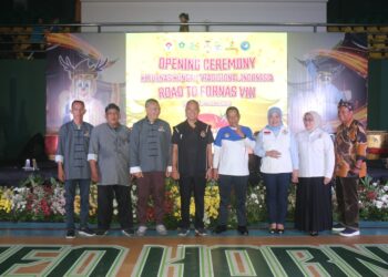 Pemerintah Kabupaten (Pemkab) Bogor terpilih sebagai tuan rumah untuk pelaksanaan Kejuaraan Nasional (Kejurnas) Kungfu Tradisional yang digelar di Laga Tangkas Stadion Pakansari, Cibinong, pada Jumat (15/11/2024). (FOTO: Humas Pemkab Bogor)