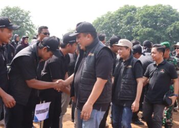 Pj Bupati Bekasi Pimpin Apel Siaga dan Patroli Pengawasan Masa Tenang Pilkada Serentak 2024