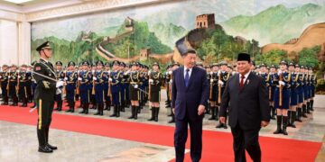 Presiden Republik Indonesia, Prabowo Subianto, melakukan kunjungan kenegaraan perdananya ke Republik Rakyat Tiongkok (RRT), Sabtu (09/11/2024). (Foto: BPMI Setpres/ Muchlis Jr)