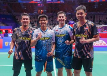 Sabar Karyaman Gutama-Moh Reza Pahlevi Isfahani Tundukkan Ahsan-Hendra di China Masters 2024