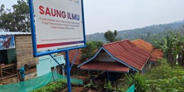 Saung Ilmu di Sumedang.(FOTO: Humas Pemkab Sumedang)