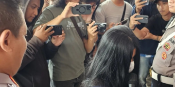 Selebram Bandung terduga promosi judol diamankan Polresta Bandung.(FOTO: Istimewa)