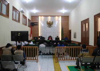 Pelanggar Peraturan Daerah Kota Bandung Jalani Sidang Tipiring