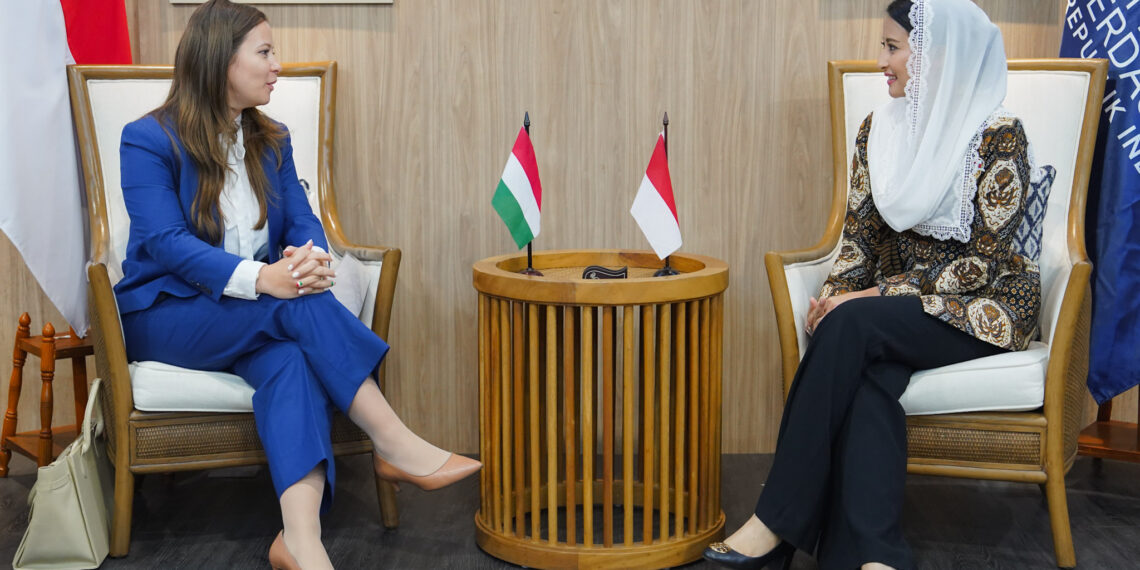 Wakil Menteri Perdagangan RI, Dyah Roro Esti menerima kunjungan Duta Besar Hungaria Jakarta, Lilla Karsay di Kantor Kementerian Perdagangan, Jakarta, Selasa (26 Nov).