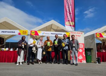 Pertamina membawa aneka produk dari delapan UMKM unggulan binaan Pertamina untuk mempromosikan produk UMKM sekaligus melepas kerinduan Masyarakat Indonesia di Hongkong. (Dok.Istimewa)