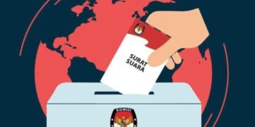 Ilustrasi surat suara.(Foto:Istimewa).