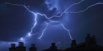 Ilustrasi petir.(Foto:Istimewa).