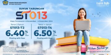 bank bjb Tawarkan SBN Ritel ST013