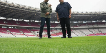 Ketum PSSI Erick Thohir (kanan). (FOTO: PSSI)