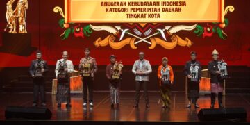 Pemerintah Kota (Pemkot) Bandung meraih penghargaan Anugerah Kebudayaan Indonesia Tahun 2024 dalam kategori Pemerintah Daerah