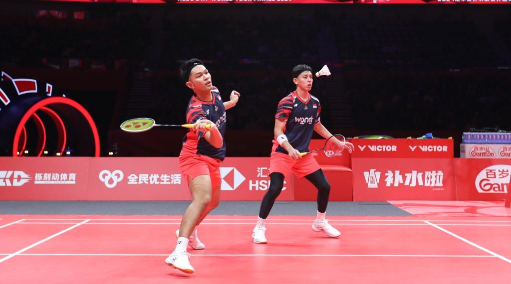 Fajar dan Rian di BWF World Tour Finals 2024