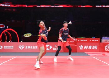 Fajar dan Rian di BWF World Tour Finals 2024