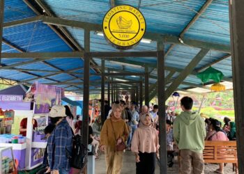 Floating Market Lembang.(Foto: Kemenpar)