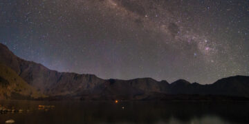 Photo: Landscape Danau Segara Anak (shutterstock.com_salehuddin)