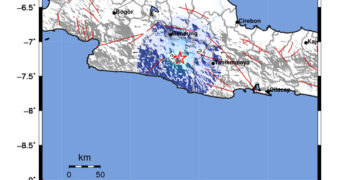 Gempat Garut Sabtu 7 Desember 2024.(IMAGE BMKG)