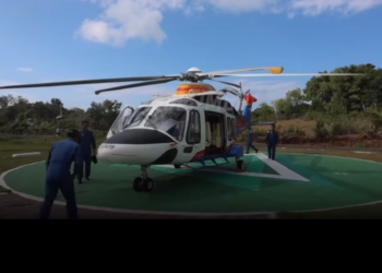 Heli ambulans Polri