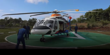 Heli ambulans Polri