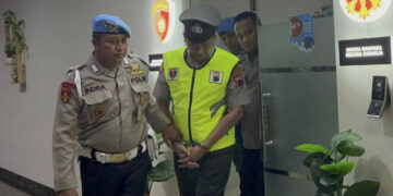 Aipda Robig tersangka kasus penembakkan di Semarang. (foto: istimewa)