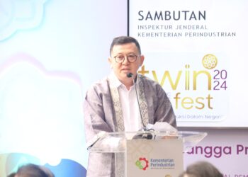 Inspektur Jenderal Kementerian Perindustrian M Rum.