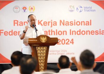 Ketum KONI Pusat Letjen TNI Purn Marciano Norman