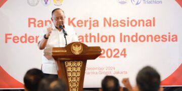 Ketum KONI Pusat Letjen TNI Purn Marciano Norman