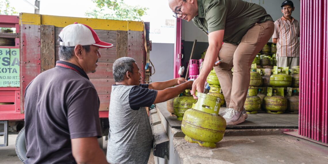 Distribusi LPG 3 kg ke agen (Dok. Istimewa)