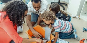 Ilustrasi liburan keluarga saat libur cuti bersama