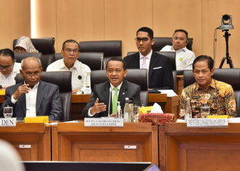 Ketua Harian Dewan Energi Nasional (DEN) sekaligus Menteri Energi dan Sumber Daya Mineral (ESDM) Bahlil Lahadalia