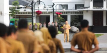 Fokus pembangunan Kota Bandung di tahun 2025 bertumpu pada tiga sektor utama yakni pendidikan, transportasi, dan perairan.