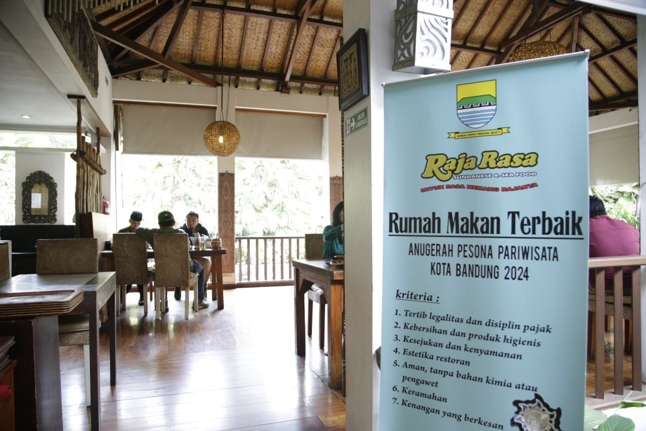 Restoran Rasm Raja Rasa, Restoran Unik di Bandung Utara, Pemenang Anugerah Pesona ...