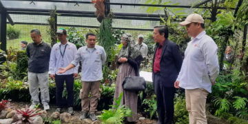 Kebun Raya Cibodas kembali membuka rumah kaca Nepenthes sebagai wahana edukasi bagi masyarakat umum pada Kamis (19/12). (FOTO: Humas BRIN)