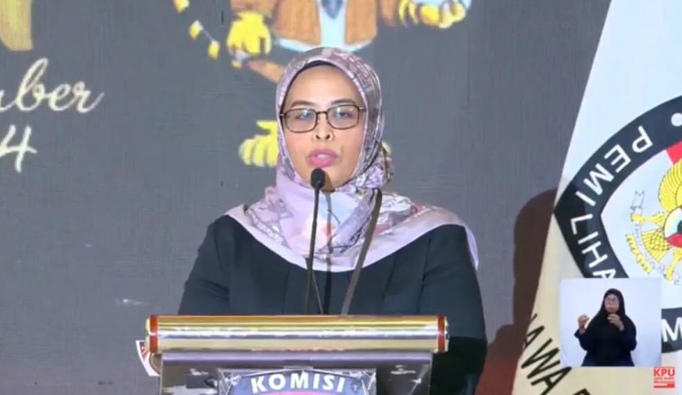 Ketua KPU Jabar, Ummi Wahyuni.(Foto:Istimewa).