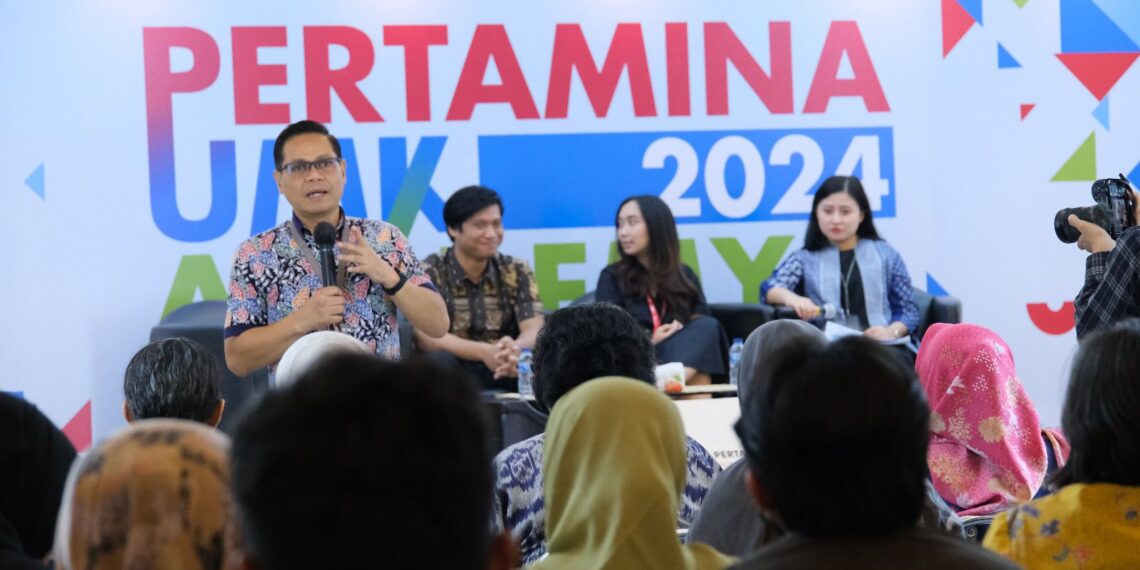 Dua program unggulan Pertamina yakni UMK Academy dan Pertapreneur Aggregator raih penghargaan Markplus. (Dok. Istimewa)