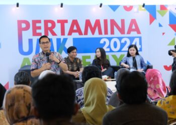 Dua program unggulan Pertamina yakni UMK Academy dan Pertapreneur Aggregator raih penghargaan Markplus. (Dok. Istimewa)