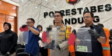 Penculikan, asmara, senjata api, antapani, bandung, satreskrim