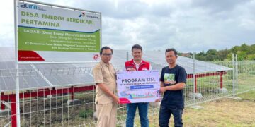 Pertamina adakan kegiatan ‘Edukasi Kelompok Masyarakat Program Desa Energi Berdikari’ di Kantor Desa Sliyeg Lor, Kecamatan Sliyeg, Kabupaten Indramayu. (Dok. Istimewa)