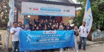 PWI Indramayu menggelar literasi terintegrasi dalam rangka memperingati Hari Pers Nasional 2025 dan HUT PWI.  (Dok istimewa).