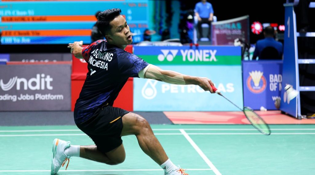 Anthony Sinisuka Ginting terhenti Malaysia Open 2025