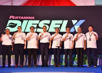 Peluncuran produk baru kilang Balongan, Indramayu Diesel X. (Dok. Istimewa)